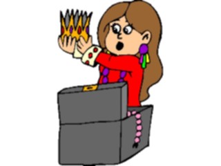 Sticker Custom Preview Image #083732 Kids Stuff Images Girlwith Crown