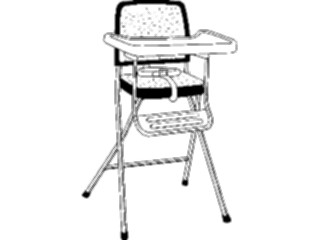 Sticker Custom Preview Image #083836 Kids Stuff Images High Chair1