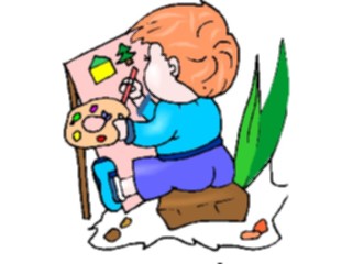 Sticker Custom Preview Image #083891 Kids Stuff Images Kid Painting3