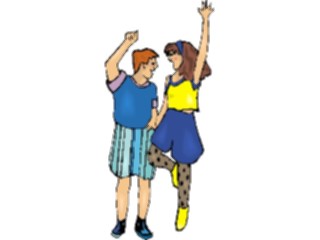 Sticker Custom Preview Image #083935 Kids Stuff Images Kids Dancing2