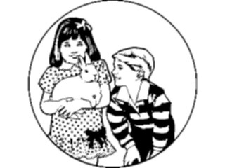 Sticker Custom Preview Image #083967 Kids Stuff Images Kidswith Bunny