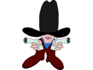 Sticker Custom Preview Image #083988 Kids Stuff Images Little Gunslinger