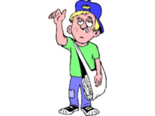 Sticker Custom Preview Image #084010 Kids Stuff Images Newspaper Kid Crying