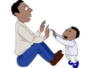 Sticker Custom Preview Image #084034 Kids Stuff Images Playing Patty Cake