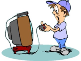 Sticker Custom Preview Image #084035 Kids Stuff Images Playing Video Game1