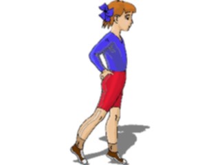 Sticker Custom Preview Image #084126 Kids Stuff Images Walking2
