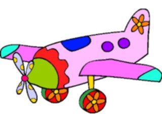 Sticker Custom Preview Image #084136 Kids Stuff Toys Airplane1