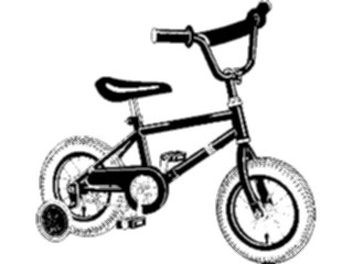 Sticker Custom Preview Image #084170 Kids Stuff Toys Bikewith Training Wheels