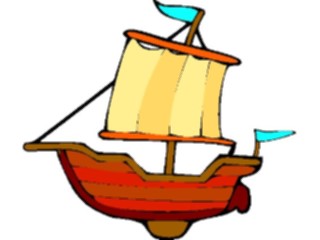 Sticker Custom Preview Image #084192 Kids Stuff Toys Boat1