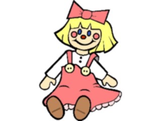 Sticker Custom Preview Image #084234 Kids Stuff Toys Doll04