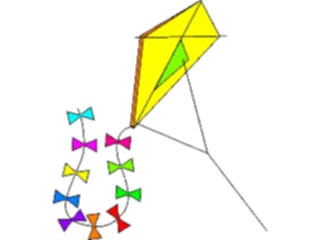 Sticker Custom Preview Image #084339 Kids Stuff Toys Kite01