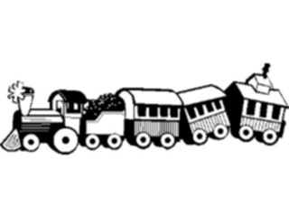 Sticker Custom Preview Image #084743 Kids Stuff Toys Train01