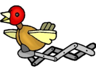 Sticker Custom Preview Image #084791 Kids Stuff Toys Wooden Bird