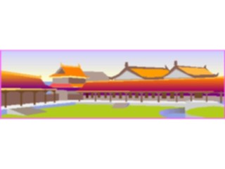 Sticker Custom Preview Image #084804 Landscapes Landscapes Asian Skyline