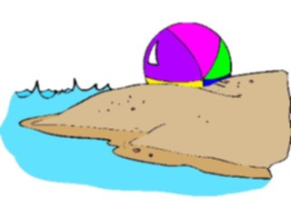 Sticker Custom Preview Image #084827 Landscapes Landscapes Beach Ball