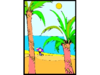 Sticker Custom Preview Image #084832 Landscapes Landscapes Beach Scene04