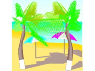 Sticker Custom Preview Image #084838 Landscapes Landscapes Beach Scene10