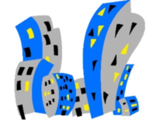 Sticker Custom Preview Image #084896 Landscapes Landscapes City Cartoon Day