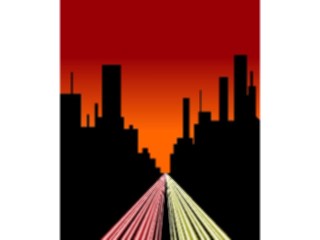 Sticker Custom Preview Image #084900 Landscapes Landscapes City Freeways Night