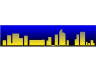 Sticker Custom Preview Image #084920 Landscapes Landscapes City Skyline17