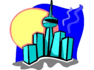 Sticker Custom Preview Image #084940 Landscapes Landscapes City Skyline37