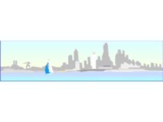 Sticker Custom Preview Image #084954 Landscapes Landscapes City Skyline51