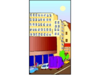 Sticker Custom Preview Image #084976 Landscapes Landscapes City Street3