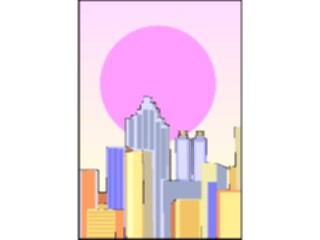 Sticker Custom Preview Image #084992 Landscapes Landscapes Cityscape12