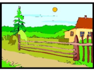 Sticker Custom Preview Image #085020 Landscapes Landscapes Country Farm2