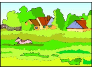 Sticker Custom Preview Image #085021 Landscapes Landscapes Country Farm3