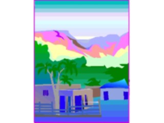 Sticker Custom Preview Image #085027 Landscapes Landscapes Country Home5