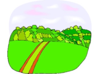 Sticker Custom Preview Image #085056 Landscapes Landscapes Country Road18