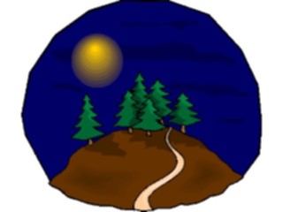 Sticker Custom Preview Image #085058 Landscapes Landscapes Country Road20