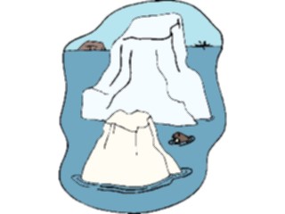 Sticker Custom Preview Image #085211 Landscapes Landscapes Iceberg2