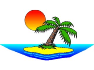 Sticker Custom Preview Image #085219 Landscapes Landscapes Island5