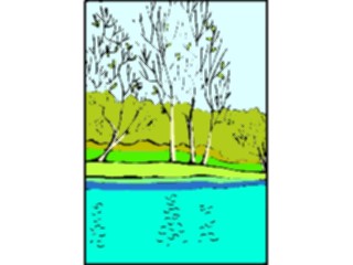 Sticker Custom Preview Image #085234 Landscapes Landscapes Lake05