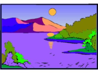 Sticker Custom Preview Image #085246 Landscapes Landscapes Lake17