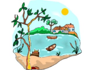 Sticker Custom Preview Image #085249 Landscapes Landscapes Lake20