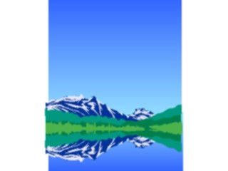 Sticker Custom Preview Image #085263 Landscapes Landscapes Lake Reflections