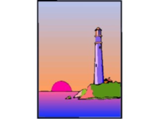 Sticker Custom Preview Image #085282 Landscapes Landscapes Lighthouse13