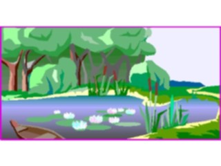 Sticker Custom Preview Image #085353 Landscapes Landscapes Pond2