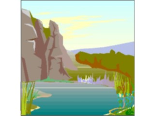 Sticker Custom Preview Image #085355 Landscapes Landscapes Pond4