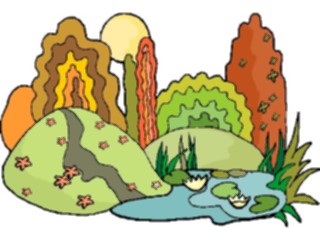 Sticker Custom Preview Image #085359 Landscapes Landscapes Pond8