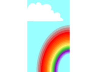 Sticker Custom Preview Image #085363 Landscapes Landscapes Rainbow1