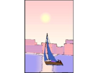 Sticker Custom Preview Image #085401 Landscapes Landscapes Riverwith Boat1