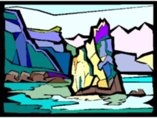 Sticker Custom Preview Image #085412 Landscapes Landscapes Rock Formation7