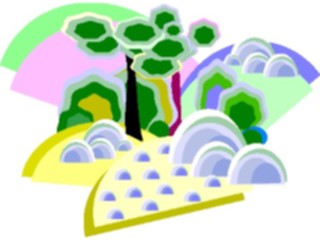 Sticker Custom Preview Image #085419 Landscapes Landscapes Rocky Clearing