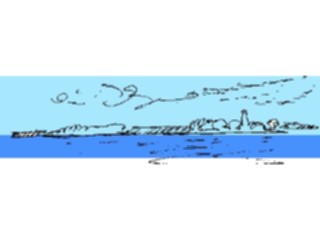 Sticker Custom Preview Image #085447 Landscapes Landscapes Shore Sketch