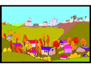 Sticker Custom Preview Image #085534 Landscapes Landscapes Town06