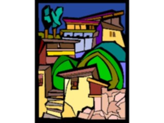 Sticker Custom Preview Image #085542 Landscapes Landscapes Town15